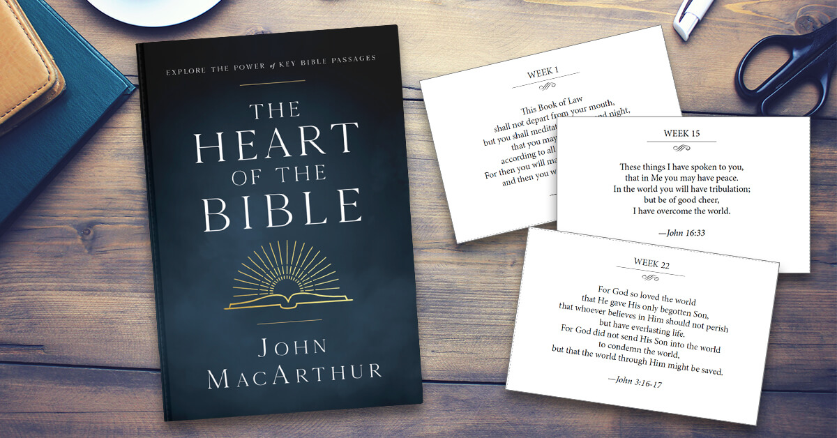 memorize Scripture like a pro with help from John MacArthur ...